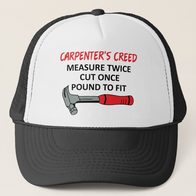 Casquette Carpenter's Creed (Devant)