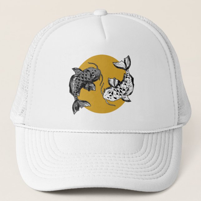 Casquette Carpes Golden Sun Koi (Devant)