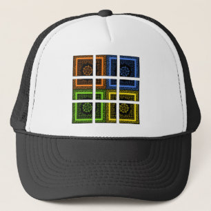 Casquette Carré dans une boîte