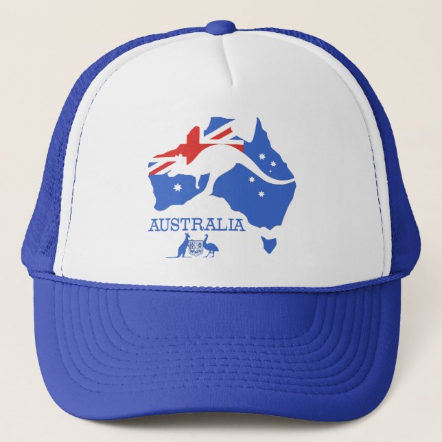 Casquette Carte Australie (Devant)