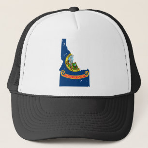 Casquette Carte de drapeau de l'Idaho