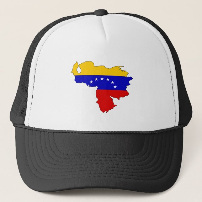 Casquette Carte de drapeau du Venezuela normale (Devant)