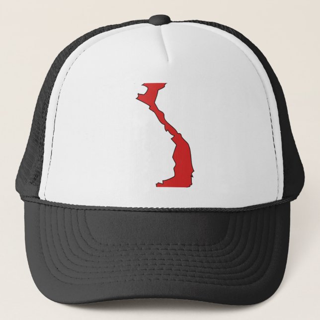 Casquette Carte de drapeau du Vietnam (Devant)