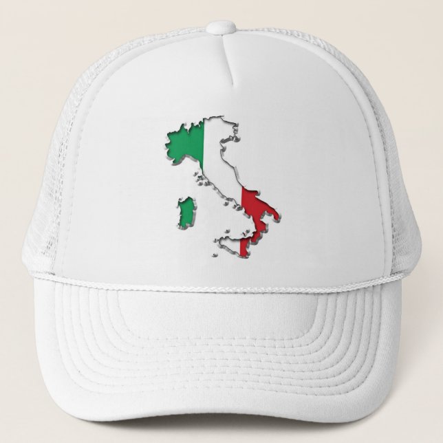 Casquette Carte de l'Italie (Devant)