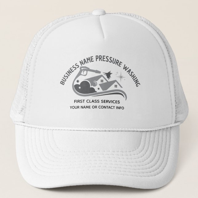 Casquette Carte de visite de la fenêtre de lavage de pressio (Devant)