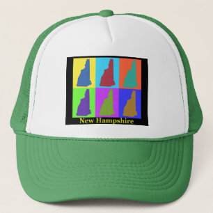 Casquette Carte du New Hampshire