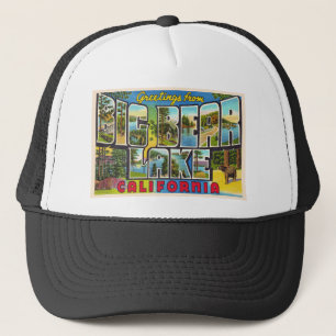 Casquette Carte postale Big Bear Lake California CA