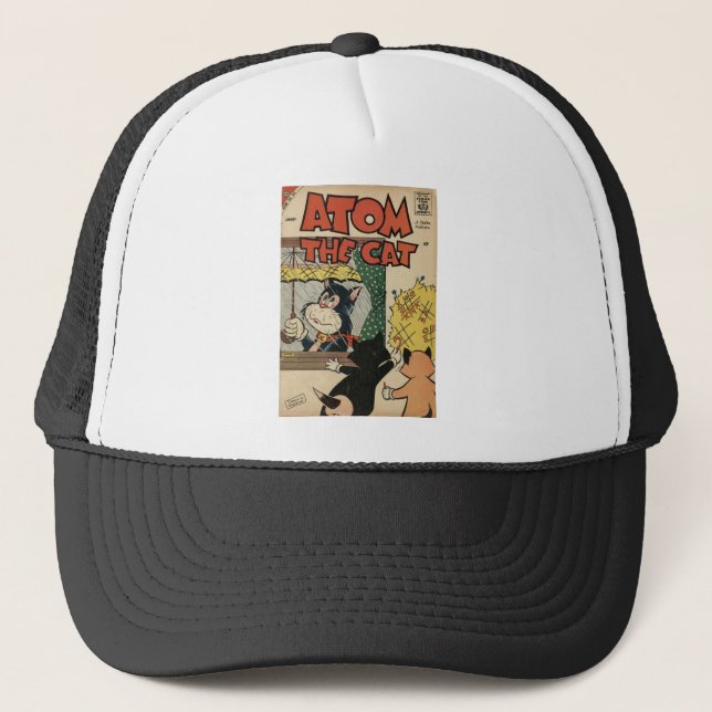 Casquette Cartoon de chat Superhero - Atom Chat - Superhero (Devant)