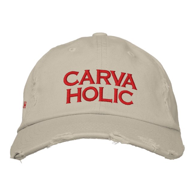 CASQUETTE CARVAHOLIQUE (Devant)