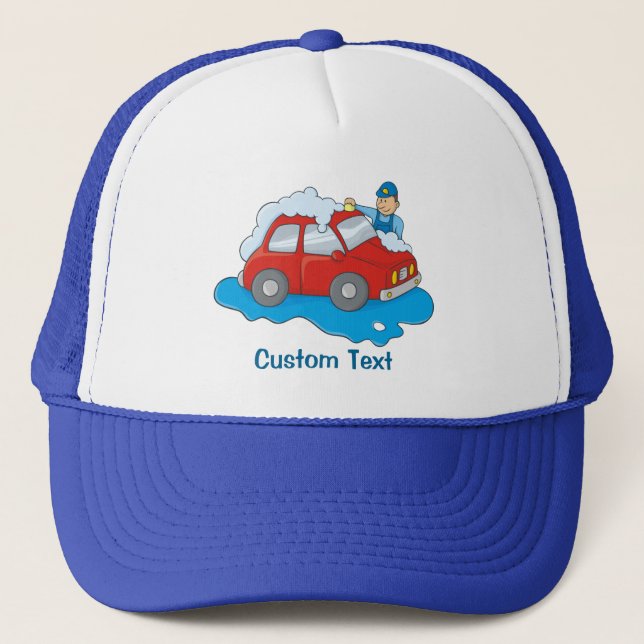 Casquette Carwashington Man (Devant)