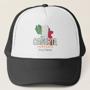 Casquette Caserta Italie Rétro Campanie Carte Souvenir Vinta
