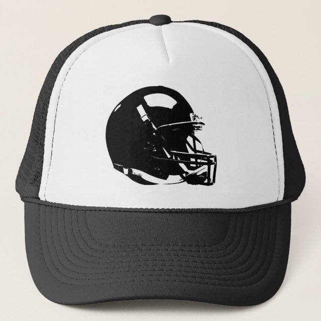 Casquette Casque de football Pop Art (Devant)