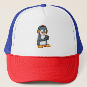 Casquette Casque de musique Penguin