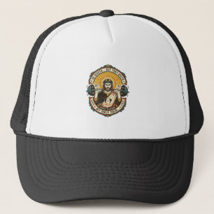 Casquette Casque Jésus tête morte milieu défini silencieux e