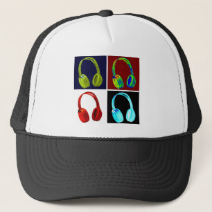 Casquette Casque Pop Art