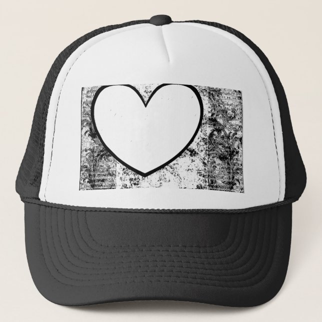 Casquette Casquette, casquette, grunge de cadre d'insertion (Devant)