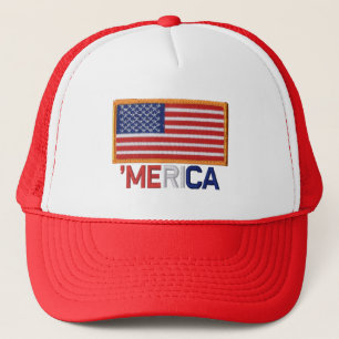 Casquette 'Casquette de correction de drapeau des USA de