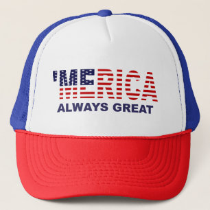 Casquette 'Casquette TOUJOURS GRAND d'atout de MERICA anti