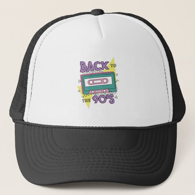 Casquette Cassette Classique Des Années 90 Nostalgie (Devant)