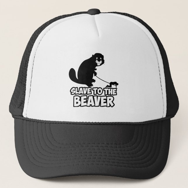 Casquette Castor drôle (Devant)