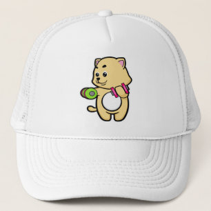 Casquette Cat Biceps formation avec Dumbbells