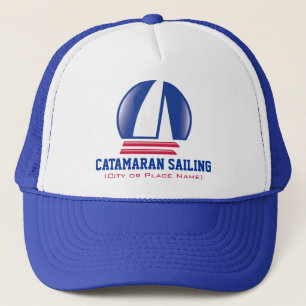 Casquette Catamaran Sailing_Pontoon Racing_BlueMoon modèle