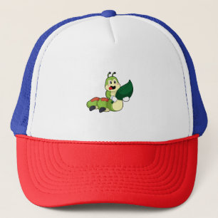 Casquette Caterpillar avec feuille