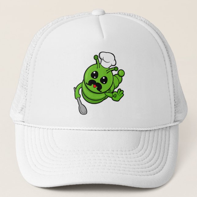 Casquette Caterpillar comme cuire à la cuillère (Devant)