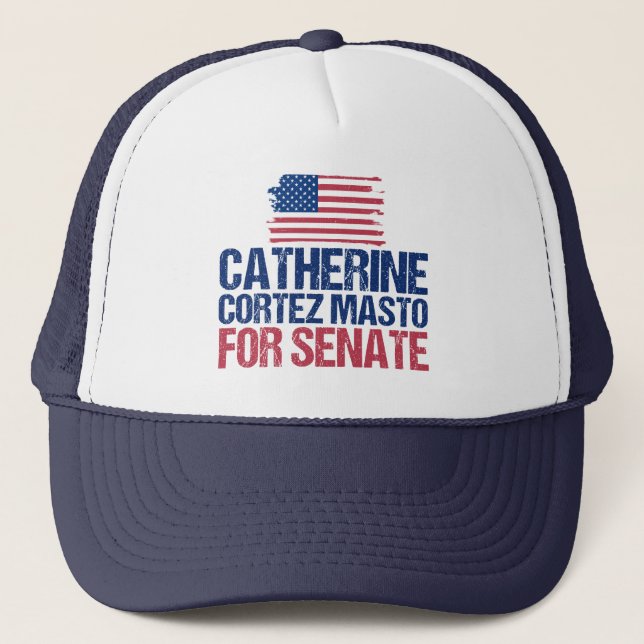 Casquette Catherine Cortez Masto pour les élections sénatori (Devant)