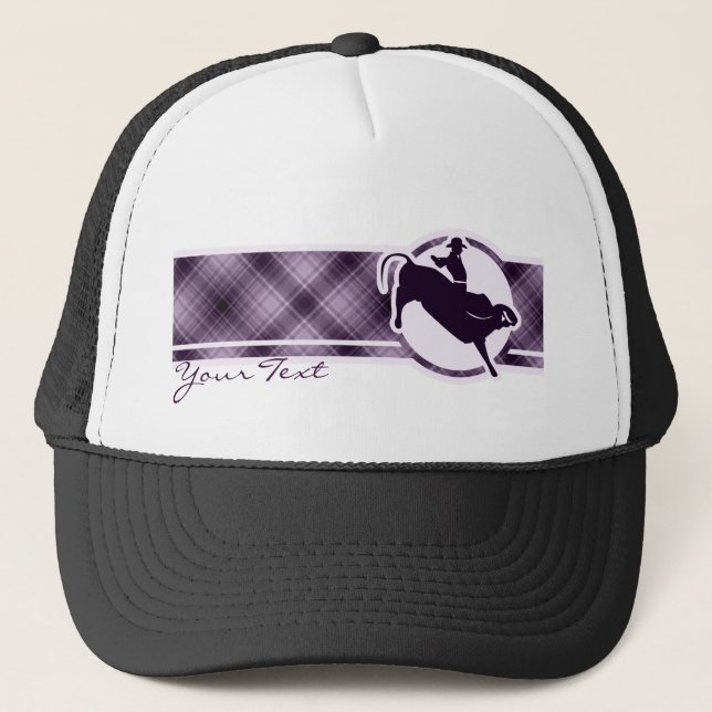 Casquette Cavalier pourpre de Taureau (Devant)