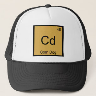 Casquette Cd - pièce en t drôle de symbole d'élément de
