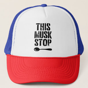 Casquette Ce crayon Musk Stop   Spoon Meme libéral