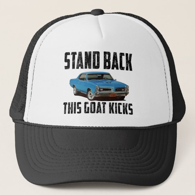 Casquette Ce GTO donne un coup de pied (Devant)