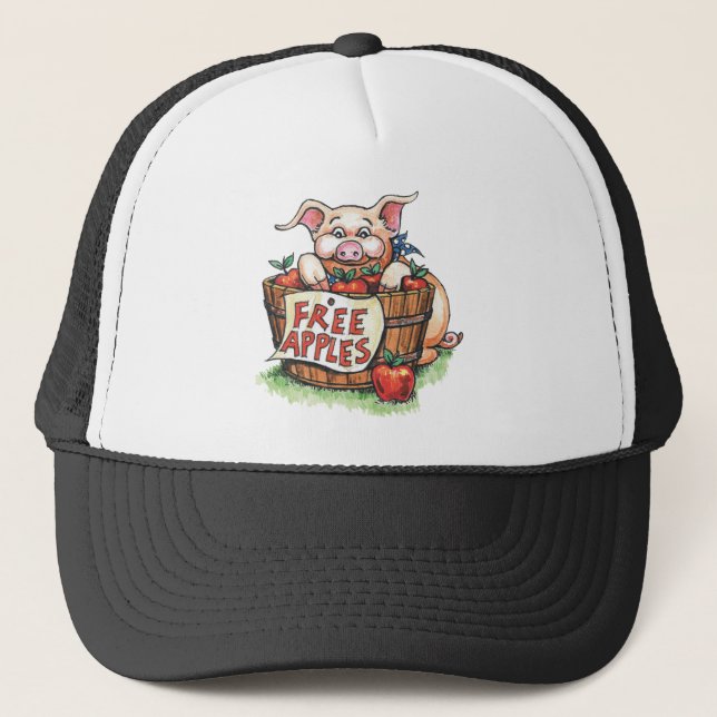 Casquette Ce petit porcin (Devant)