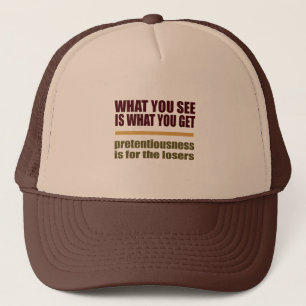 Casquette Ce Que Vous Voyez Est Ce Que Vous Obtenez casquett