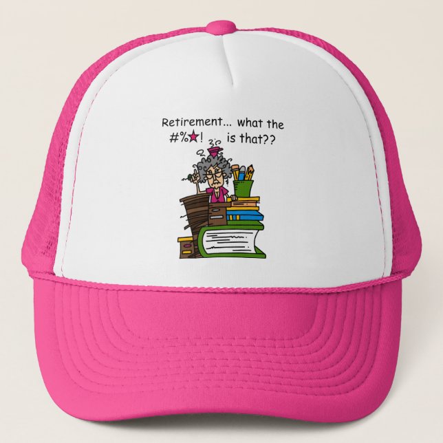 Casquette Ce qui est humour de retraite (Devant)
