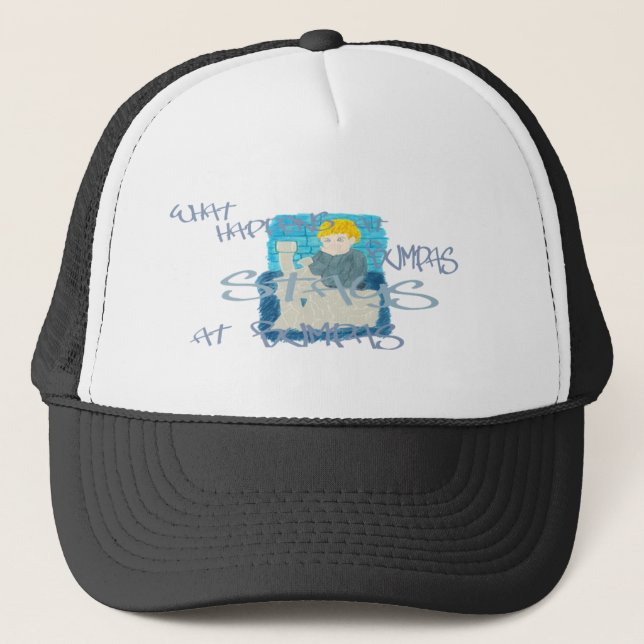 Casquette Ce qui se produit chez Bumpas (Devant)