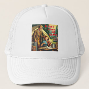Casquette Ce Soir Pourrait Être Dur Camping