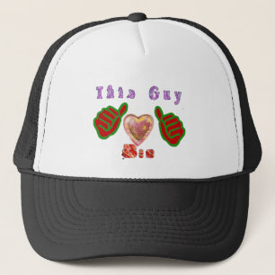 Casquette Ce type adore les grands cadeaux d'art Imprimer