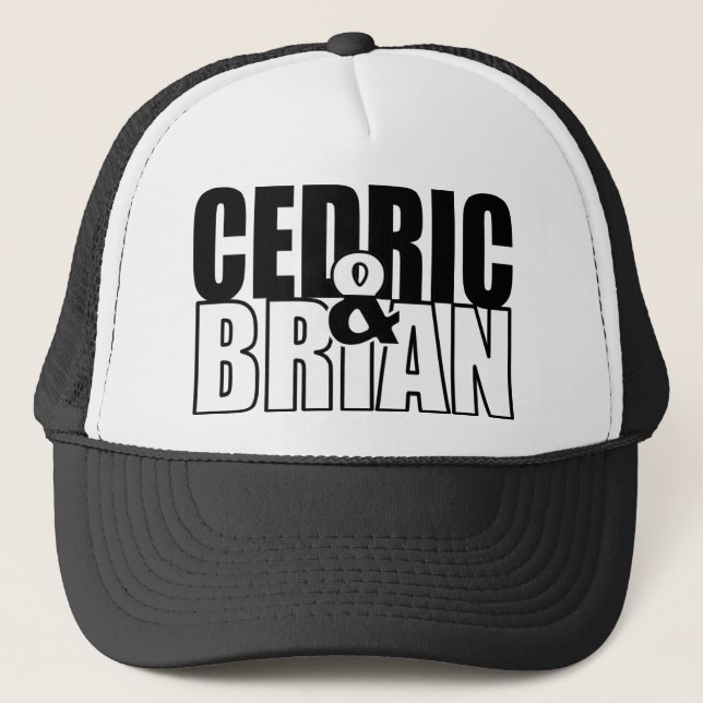Casquette Cedric et Brian Swag (Devant)