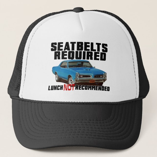Casquette Ceintures de sécurité requises pour l'OTG (Devant)