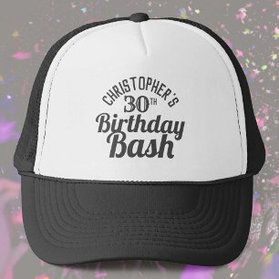 Casquette Célébration du chapeau de camion de l'âge de 30e a