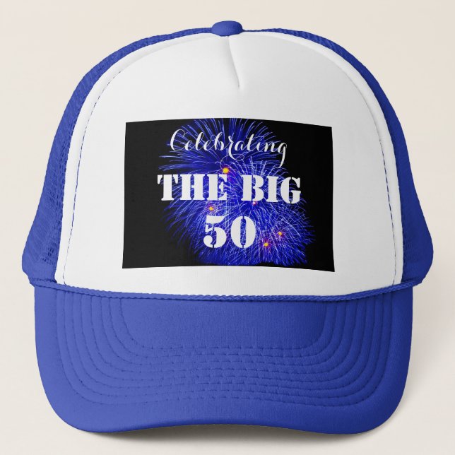 Casquette Célébration du grand feu d'artifice des 50 ans (Devant)