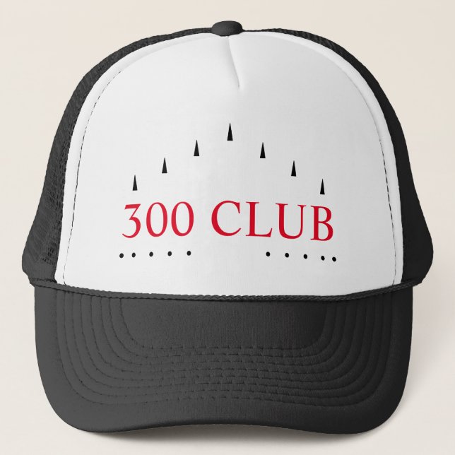 Casquette Célébration du jalon du Bowling "300 Club" (Devant)