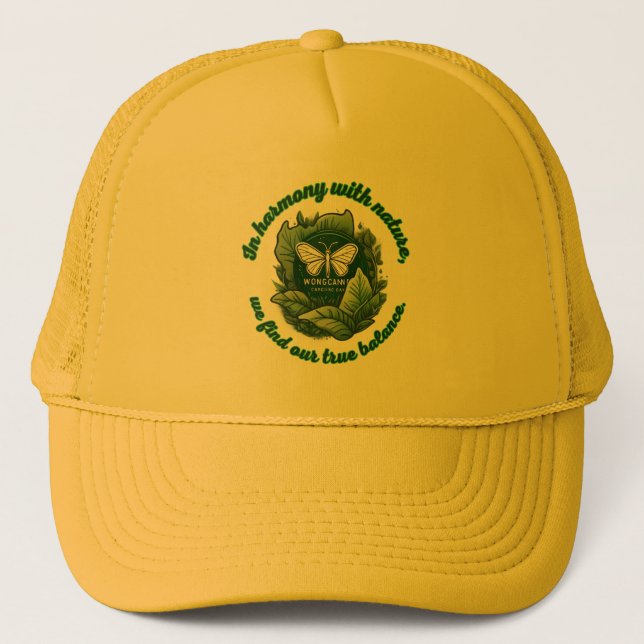 Casquette Célébrer la Journée mondiale de la conservation (Devant)
