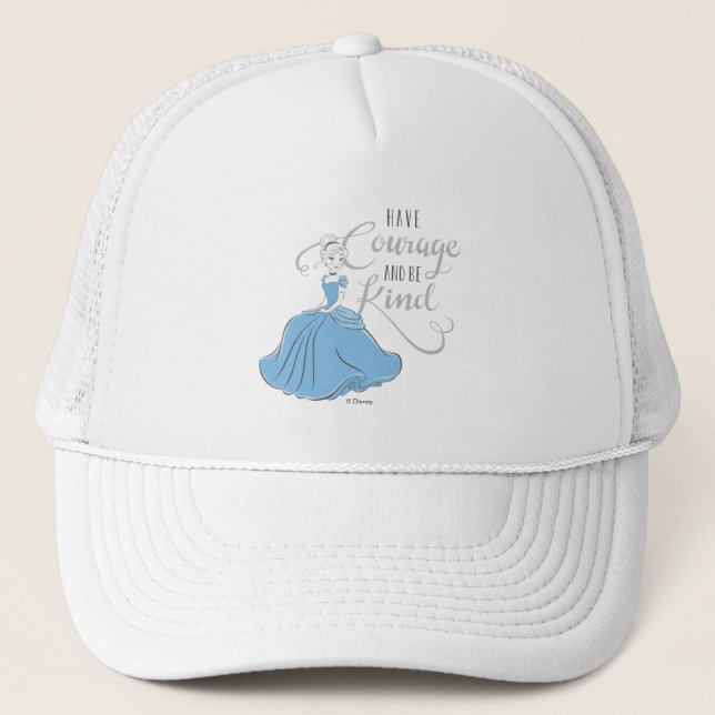 Casquette Cendrillon | Avoir du courage (Devant)