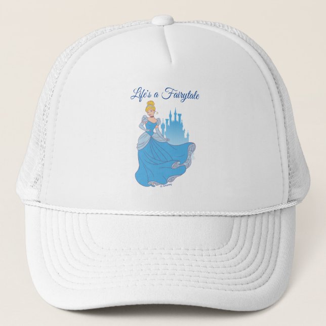 Casquette Cendrillon & Château Graphisme (Devant)