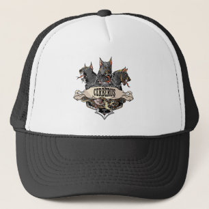 Casquette Cérberus Hellhound et serpent
