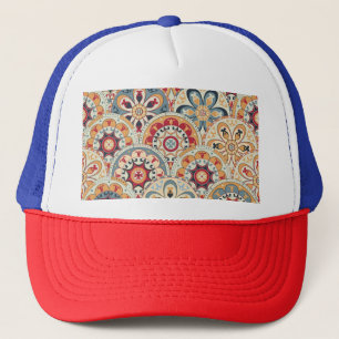 Casquette Cercles Abstraits : Papier peint couleur tendance