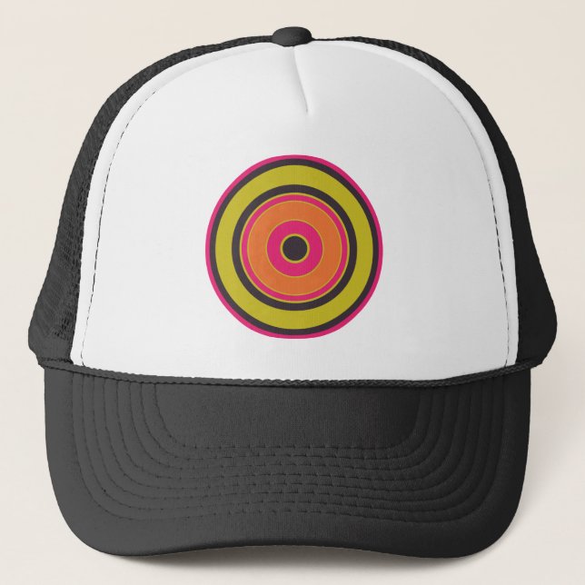 Casquette Cercles colorés 06 (Devant)